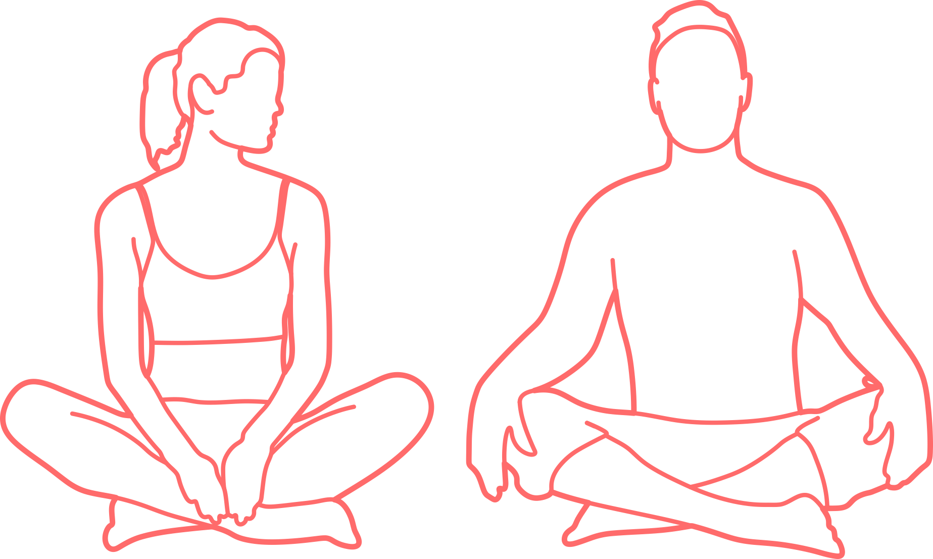 Humans Resting Sitting Outline Svg File Free Vectors